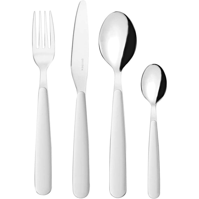 GUZZINI Set 24 Pezzi Posate Pop Bianco - 12750011