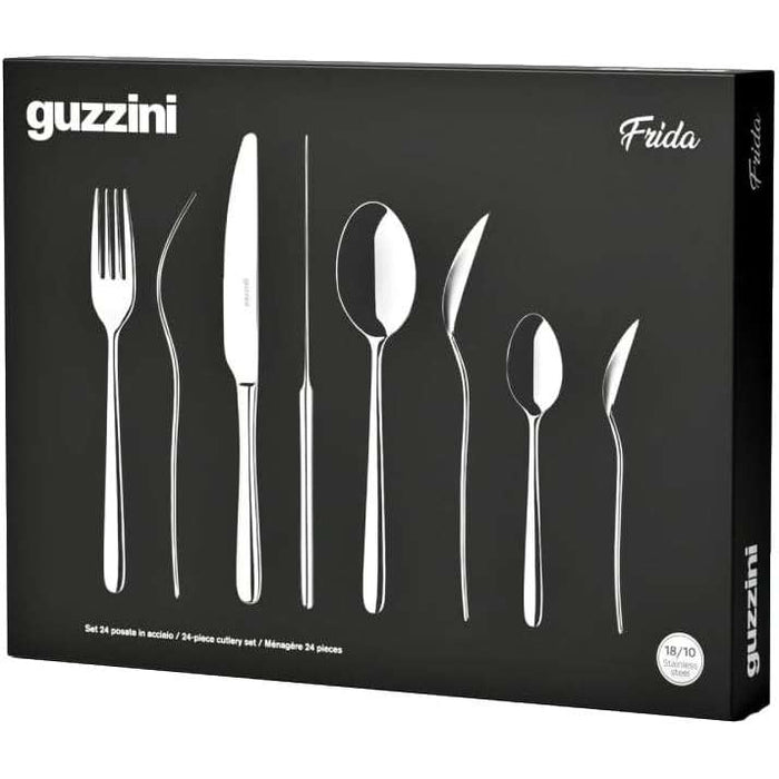 GUZZINI Set Posate 24 Pezzi In Acciaio Frida - 12850163