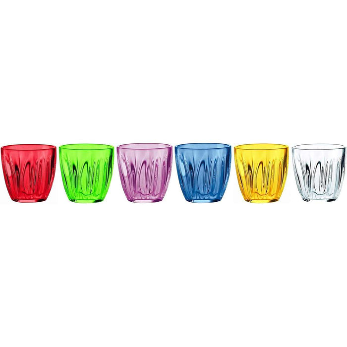 GUZZINI Set 6 Bicchieri Acqua Colori Assortiti - 20055952