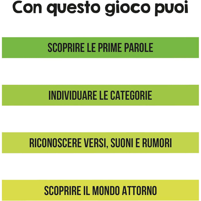HEADU Flashcards Parlanti Suoni Versi E Rumori - IT58875