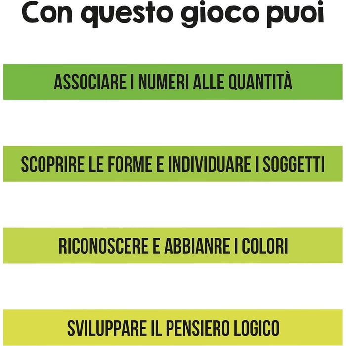 HEADU Flashcards Parlanti Numeri Forme E Colori - IT59766