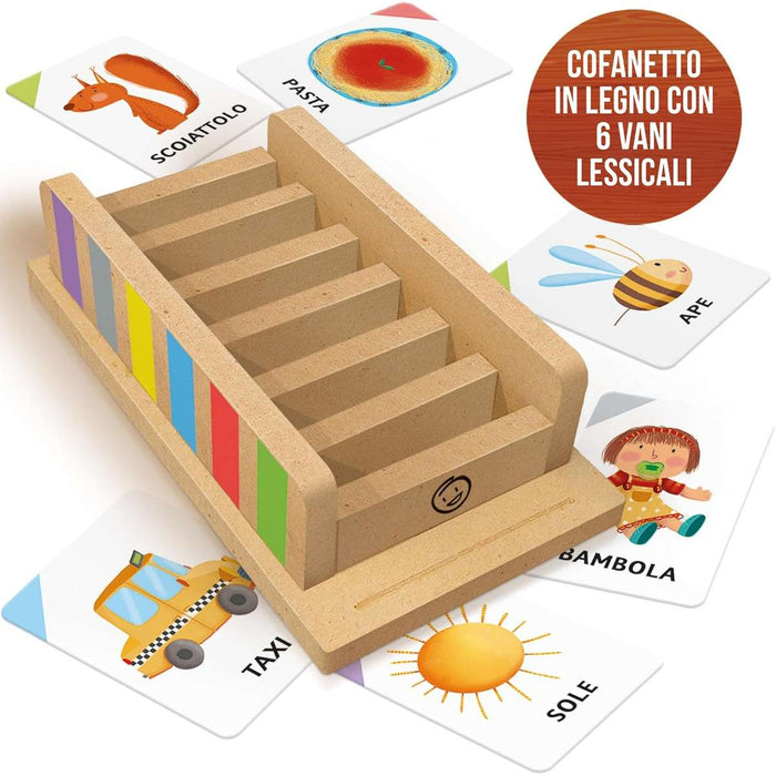 HEADU Ludoteca Flashcards Parlanti Montessori - IT59919