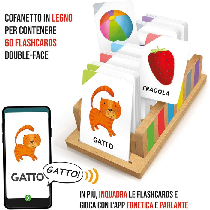 HEADU Ludoteca Flashcards Parlanti Montessori - IT59919