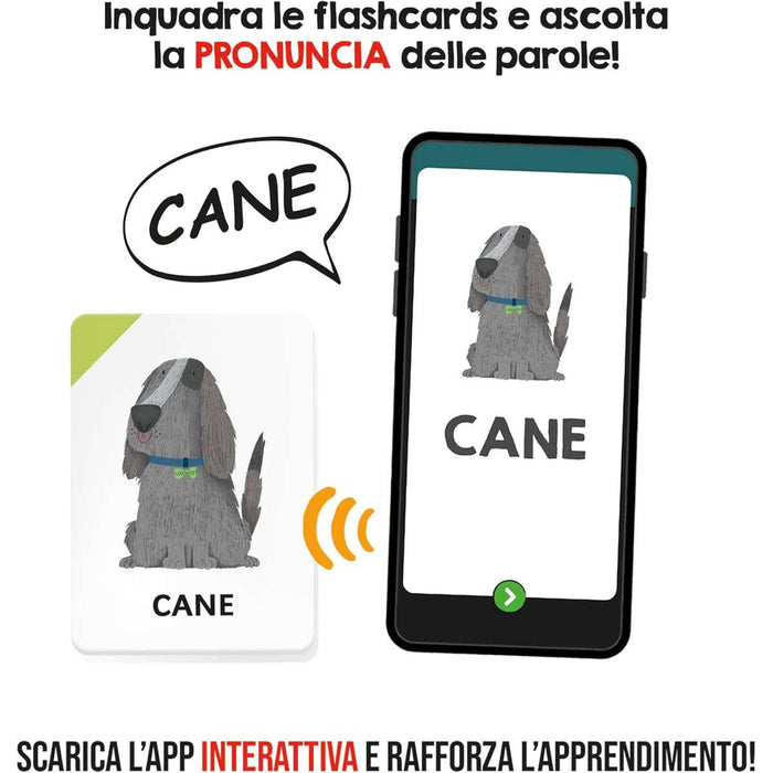 HEADU Ludoteca Flashcards Parlanti Montessori - IT59919