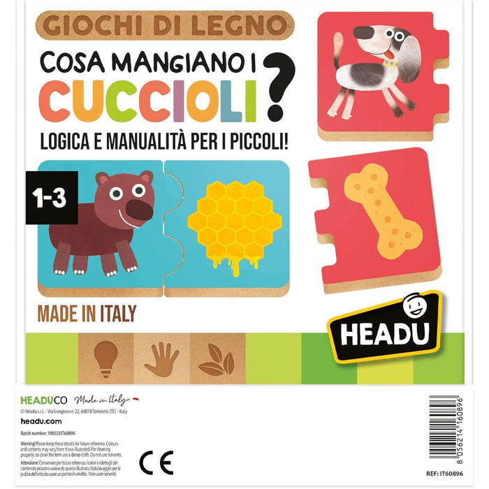 HEADU Cosa Mangiano I Cuccioli - IT60896