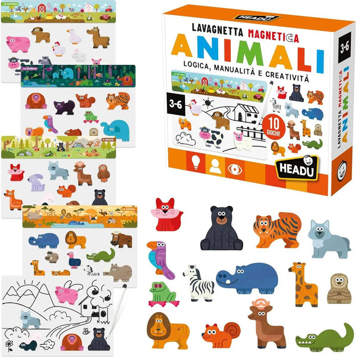 HEADU 10 Giochi Con Gli Animali Magnetici - IT61992