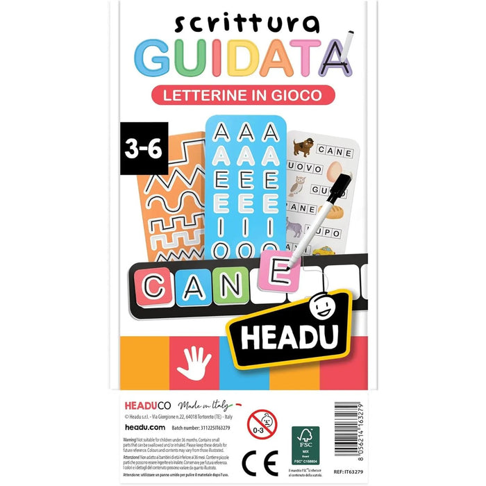 HEADU Scrittura Guidata Letterine In Gioco