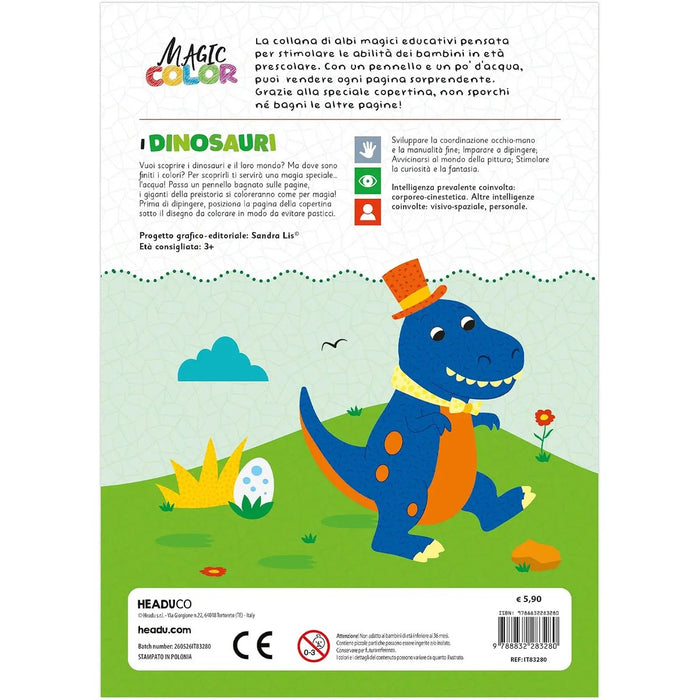 HEADU Magic Color I Dinosauri