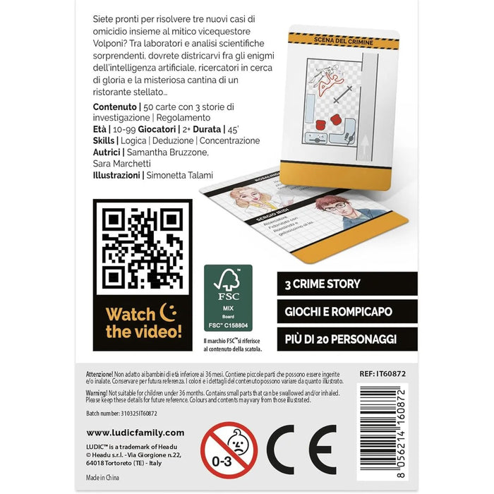 HEADU Gialli In Gioco Scienza E Crimine