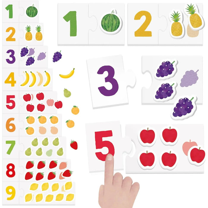 HEADU Tactile Numbers Montessori