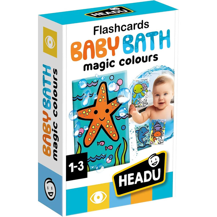 HEADU Flashcards Baby Bath