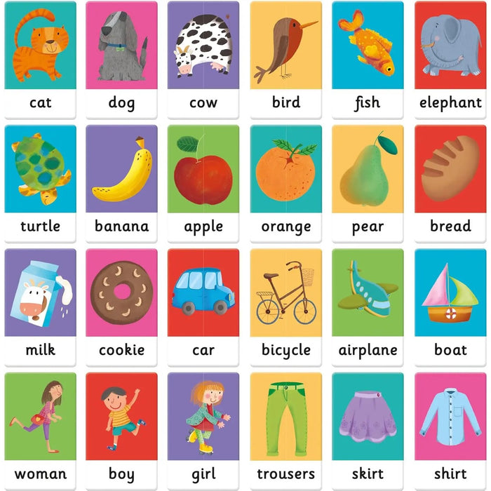 HEADU Maxi Flashcards Montessori Baby English