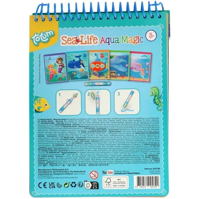 IBS Aqua Magic Libro Da Colorare Creature Marine - 025790