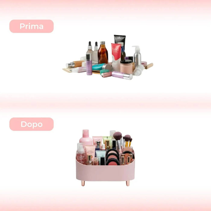 IBS Organizer Multiuso Con Scomparti Porta Cosmetici E Accessori Beauty - HIB26