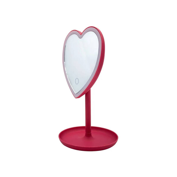 IBS Specchio Da Trucco Led Piccolo Cuore - HIB70