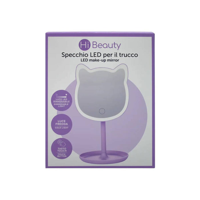 IBS Specchio Da Trucco Led Gatto - HIB71