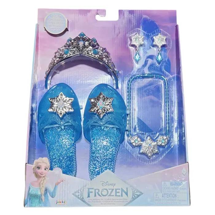 JAKKS PACIFIC Frozen Set Sciarpa Tiara E Gioielli Di Elsa - 237304-RF1