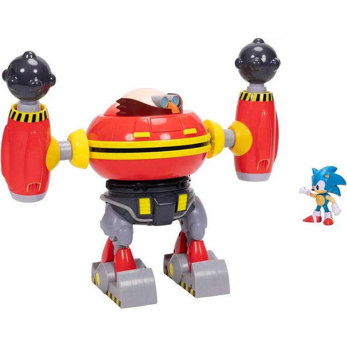 JAKKS PACIFIC Sonic Vs Robot Eggman Set Battaglia Gigante - 428154