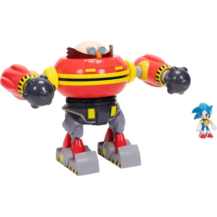 JAKKS PACIFIC Sonic Vs Robot Eggman Set Battaglia Gigante - 428154