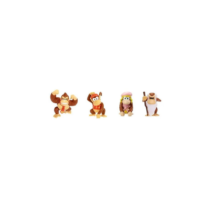 JAKKS PACIFIC Donkey Kong Pack 4 Personaggi - 431174