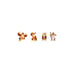 JAKKS PACIFIC Donkey Kong Pack 4 Personaggi - 431174