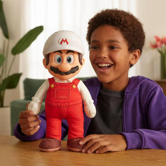 JAKKS PACIFIC Supe Mario Fire Peluche - 432364