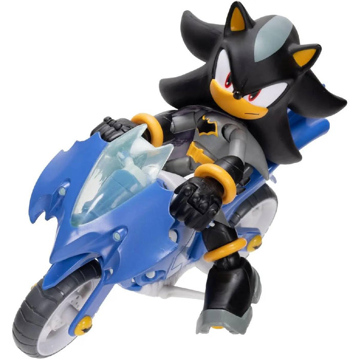 JAKKS PACIFIC Shadow Batman Con Batcycle - 433694-V1