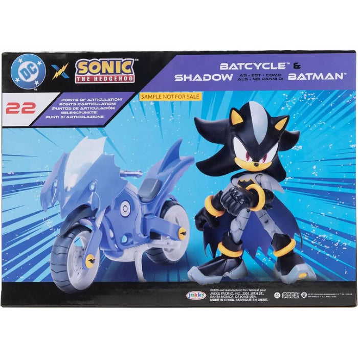 JAKKS PACIFIC Shadow Batman Con Batcycle - 433694-V1
