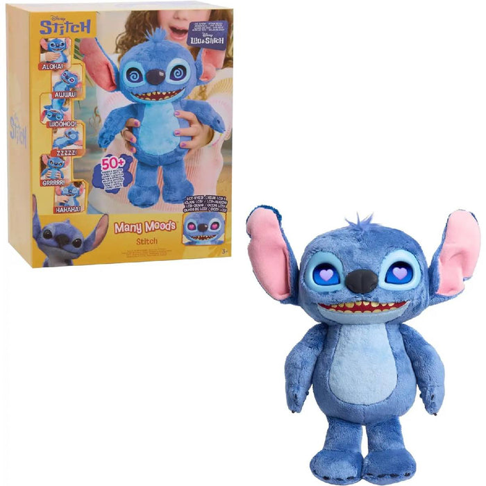 JAKKS PACIFIC Stitch Emotive Eyes Peluche Interattivo - 11583