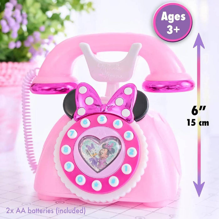 JAKKS PACIFIC Minnie Mouse Ring Me Rotary Phone - 88272