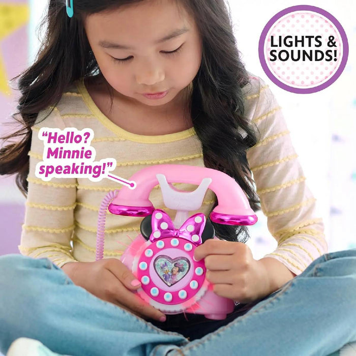 JAKKS PACIFIC Minnie Mouse Ring Me Rotary Phone - 88272