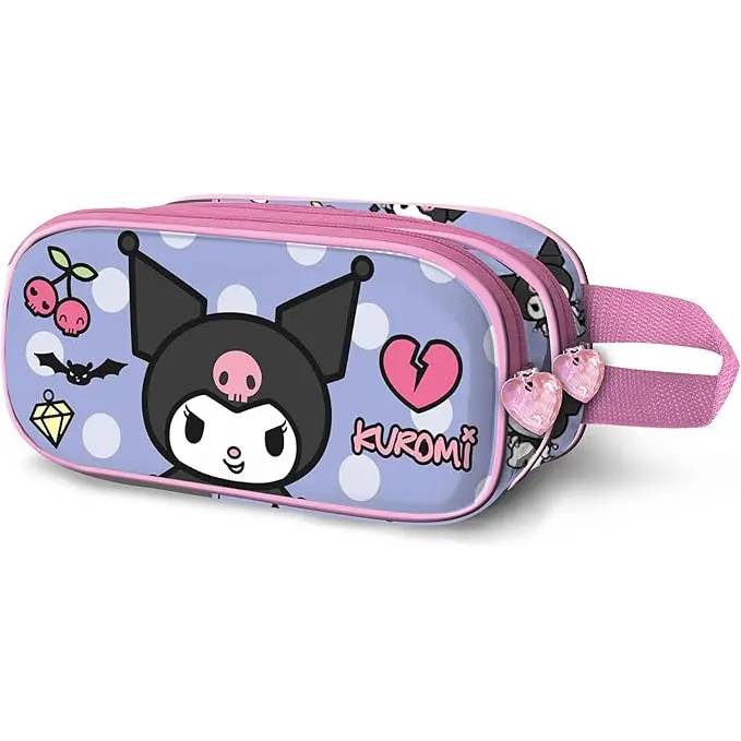 KARAKTER MANIA Kuromi Astuccio Doppio 3D Rebel - 09207