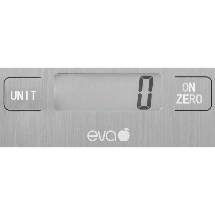 KAUFGUT Bilancia Cucina Digitale Acciaio Inossidabile 10 Kg - 033379