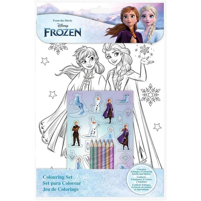 KIDS LICENSING Frozen Album Da Colorare Con Stickers - FR50022