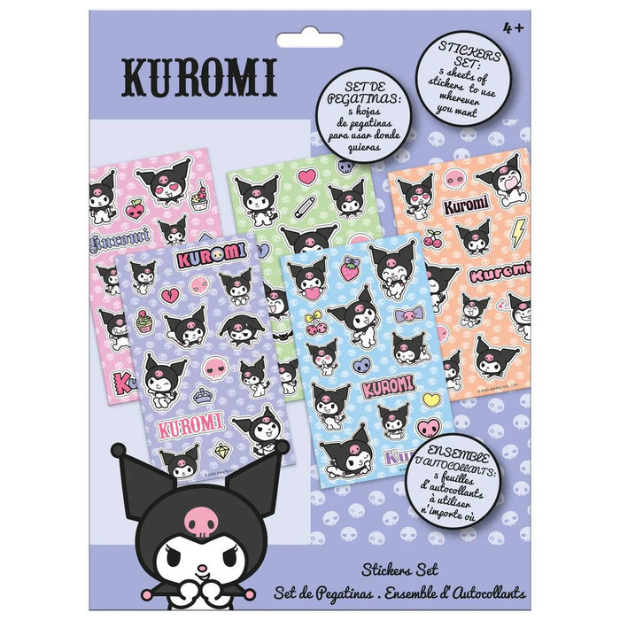 KIDS LICENSING Set Di Stickers Kuromi - KU00021