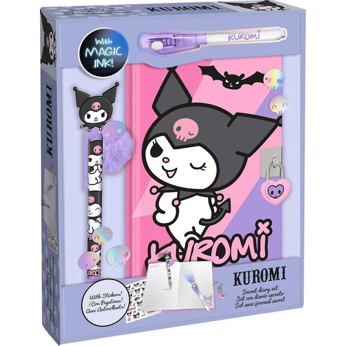 KIDS LICENSING Kuromi Diario Con Penna Magica - KU00023