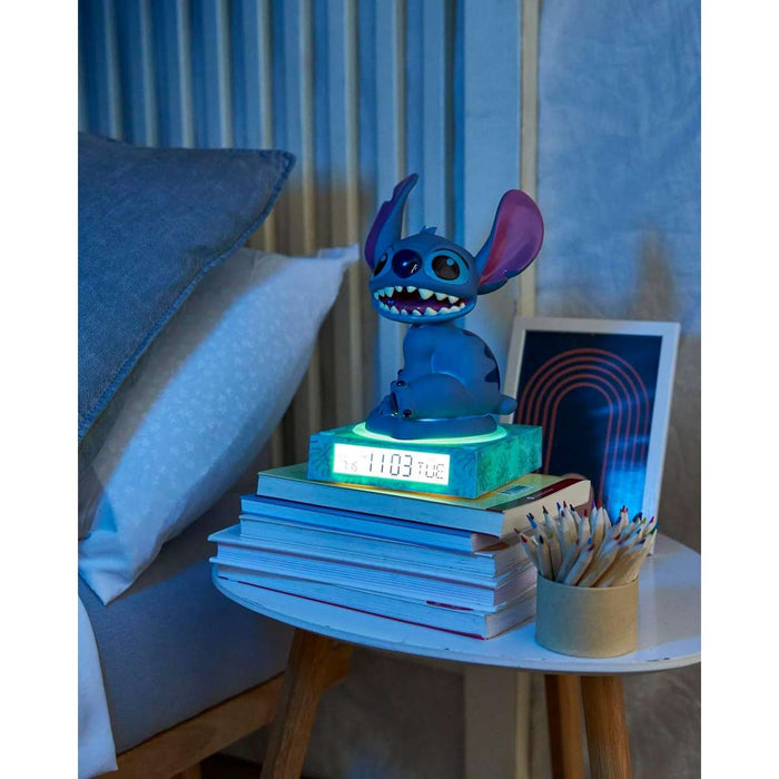 Lampada 3D Con Sveglia Stitch - LAS3055