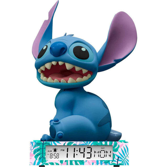 Lampada 3D Con Sveglia Stitch - LAS3055