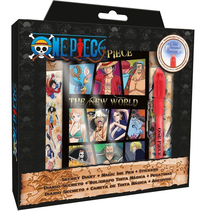 KIDS LICENSING Diario Con Penna Magica One Piece - OP00002