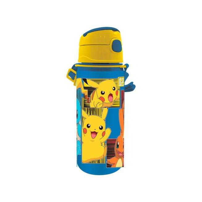 Borraccia Alluminio 600 Ml Pokemon - PK00033