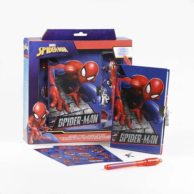 KIDS LICENSING Spiderman Diario Con Penna Magica - SP50044