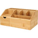 KOOPMAN Organizer Cosmetici In Bambù 24 × 15 × 11 Cm - 784610320