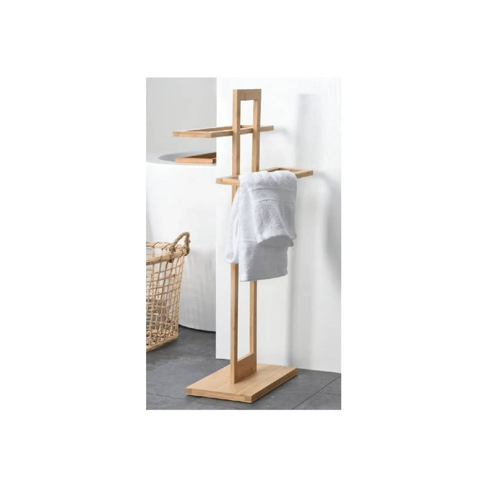KOOPMAN Porta Asciugamani In Bambu 37X25X85 Cm - 784630170