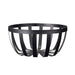 KOOPMAN Cesto In Metallo Nero Per Frutta 25X12 Cm - A12441780
