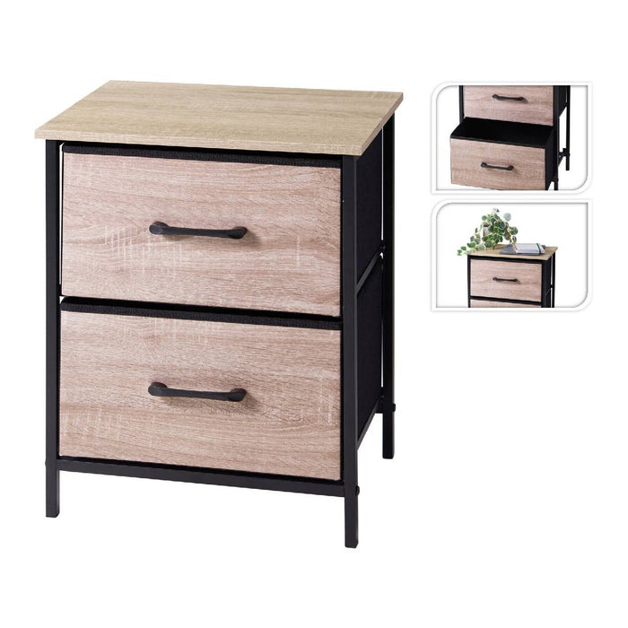 KOOPMAN Mobile Con 2 Cassetti 45X30X54 Cm - BA3000010