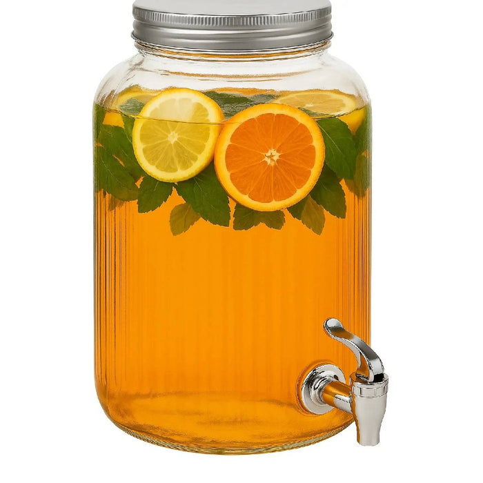 KOOPMAN Caraffa Dispenser Con Tappo Ermetico Ø Cm 16X25 Litri 4 - CD4100370