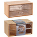 KOOPMAN Organizer Make Up Bambu 18 × 11 × 9 Cm - CY4655770