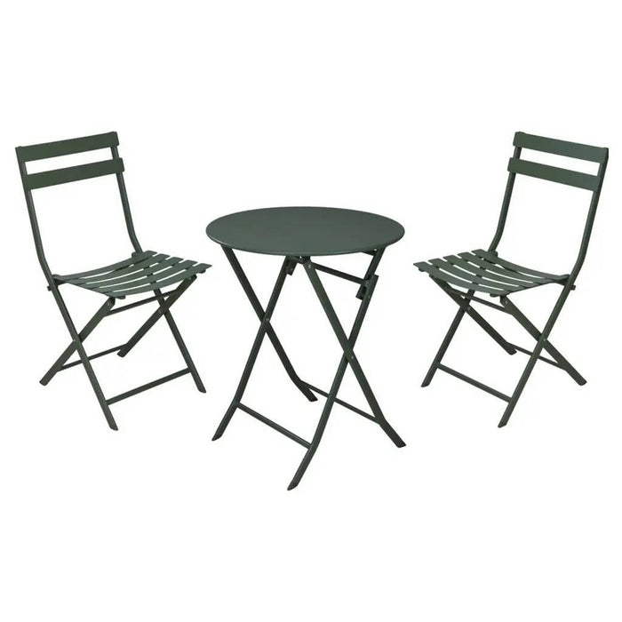 KOOPMAN Set Bistro 3 Pezzi Verde - FF2000020