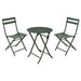 KOOPMAN Set Bistro 3 Pezzi Verde - FF2000020