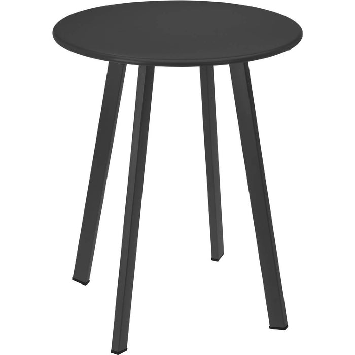 KOOPMAN Tavolo In Metallo 40X49 Cm Antracite - X99000120